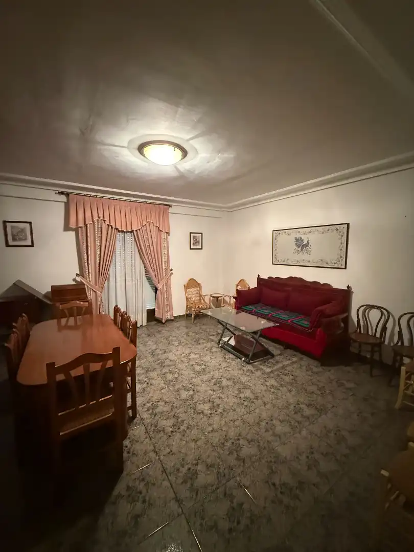 Living room of Flat for sale in Munera  with Heating, Private garden and Terrace