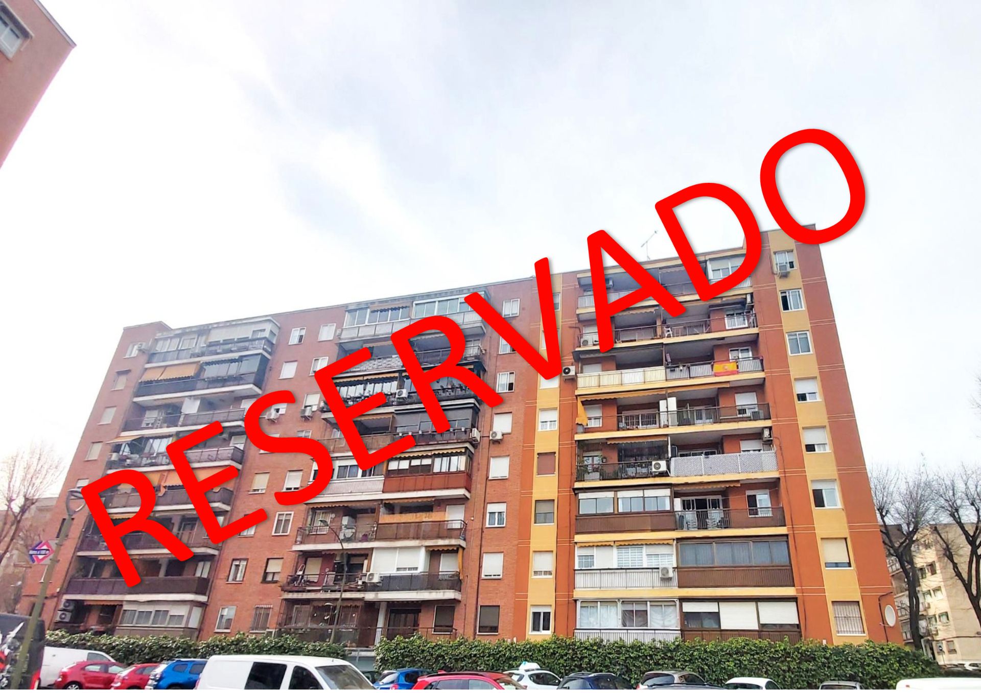 Vista exterior de Pis en venda en Móstoles amb Calefacció, Parquet i Terrassa