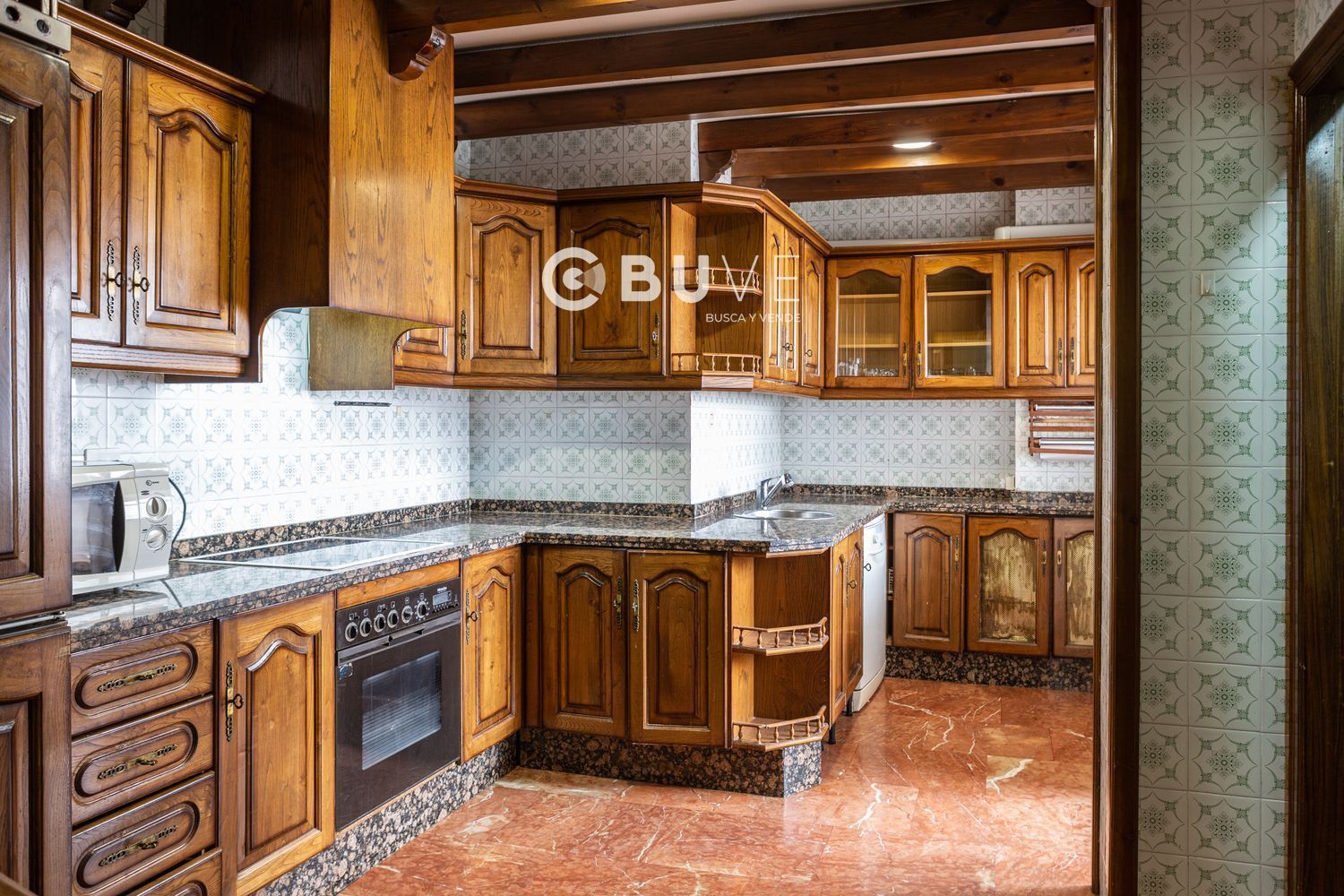 Kitchen of Flat for sale in  Jaén Capital  with Air Conditioner, Heating and Terrace