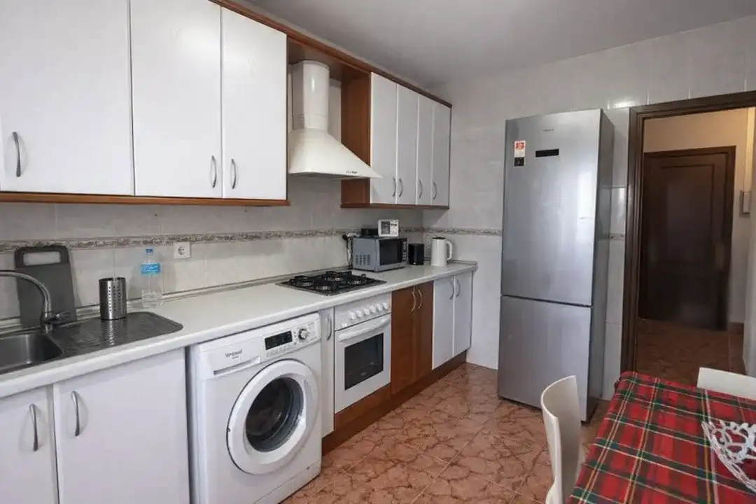 Cocina de Casa adosada en venta en Mejorada con Aire acondicionado, Calefacción y Jardín privado