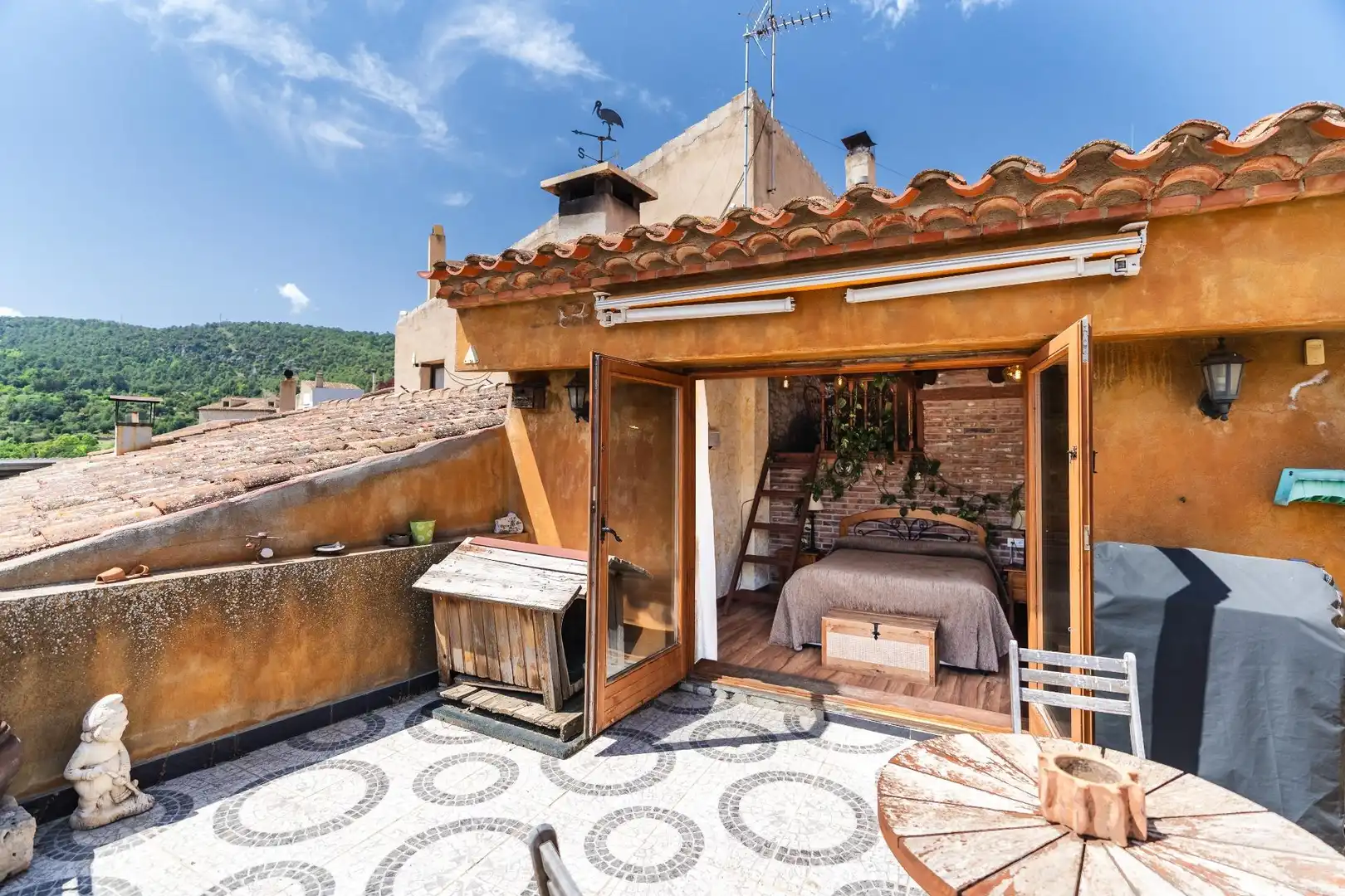 Terrace of Detached homes for sale in Capafonts  with Heating, Terrace and Storage room