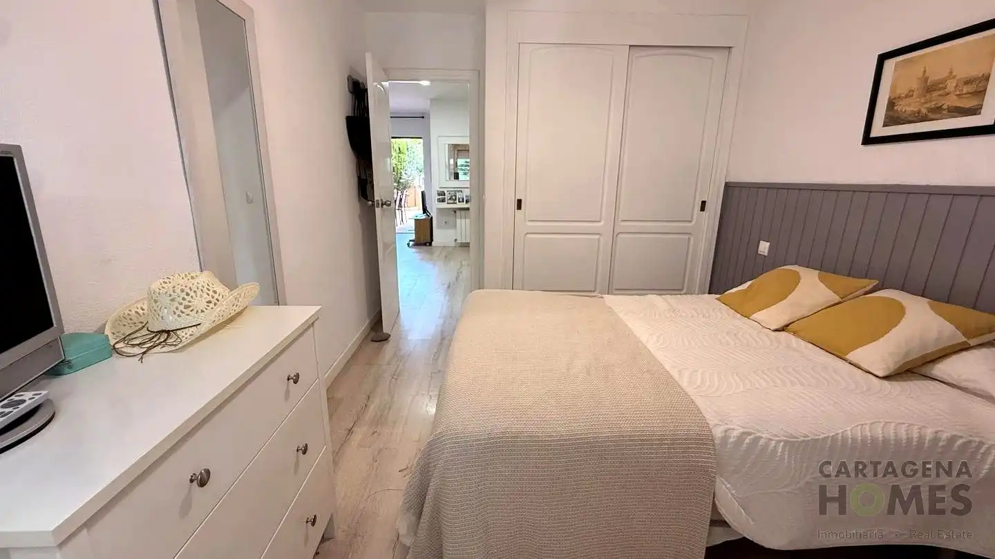 Bedroom of Ground floor for sale in Cartagena  with Air Conditioner, Private garden and Terrace