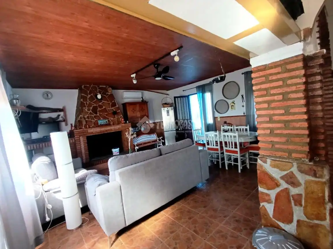Sala de estar de Finca rústica en venta en Vilches