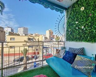 Balcony of Flat to rent in Alicante / Alacant  with Air Conditioner and Terrace