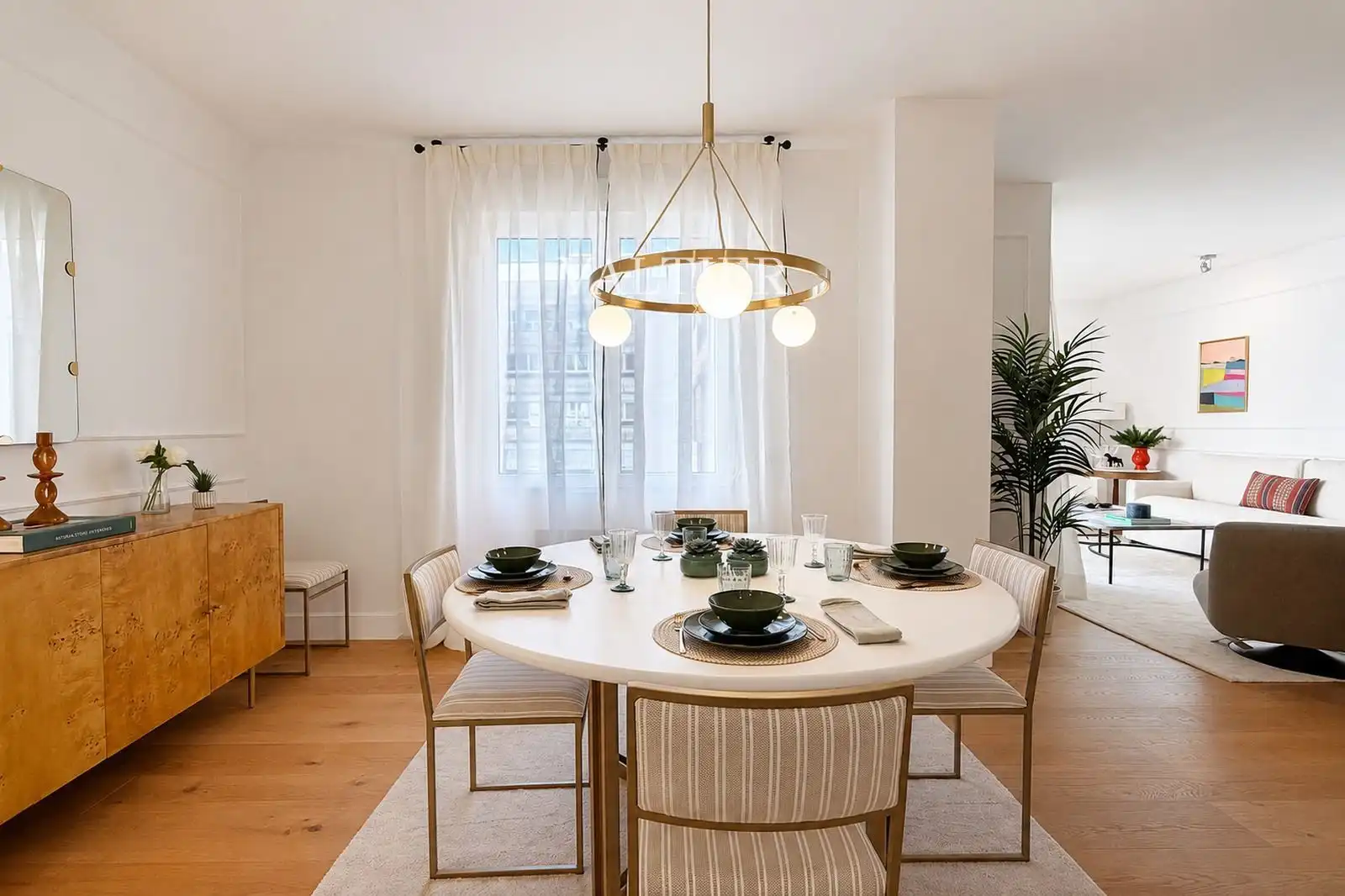 Dining room of Flat for sale in Madrid  with Air Conditioner, Heating and Terrace