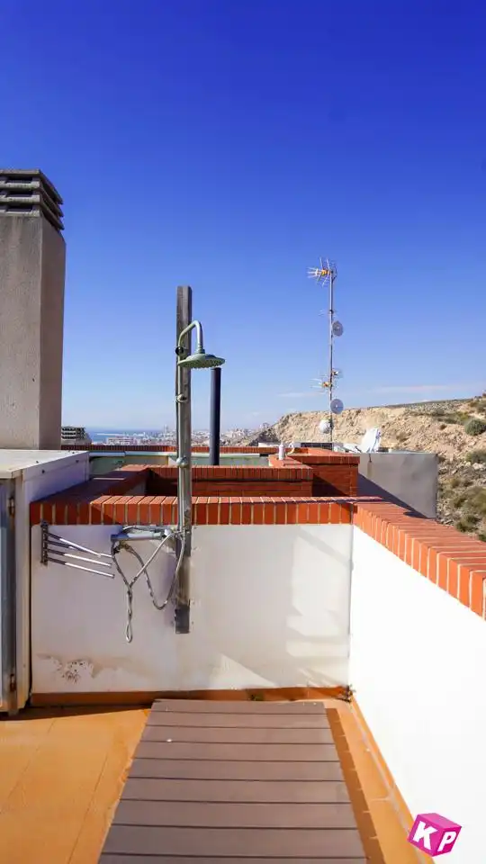 Terrasse von Wohnung zum Verkauf in Santa Pola mit Klimaanlage, Heizung und Terrasse