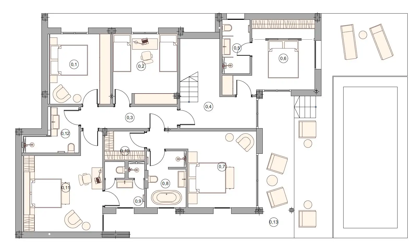 Casa o chalet en venta en Castell d'Aro, Platja d'Aro i s'Agaró con Aire acondicionado, Calefacción y Jardín privado