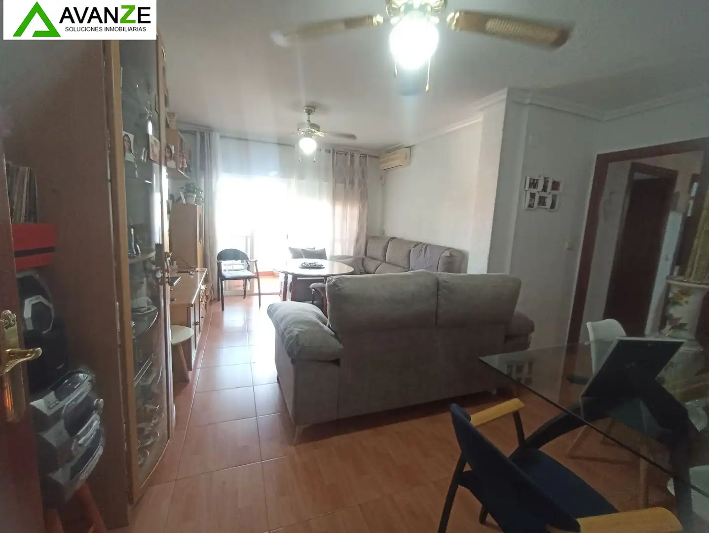 Sala d'estar de Pis en venda en Mérida amb Aire condicionat i Terrassa