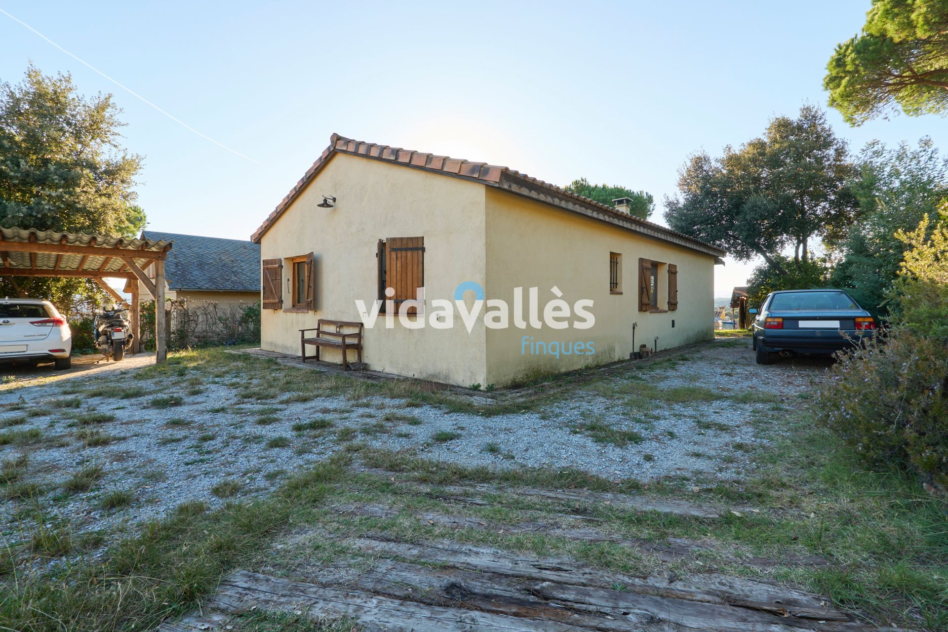 Vista exterior de Casa o chalet en venta en Sant Antoni de Vilamajor con Calefacción, Jardín privado y Horno