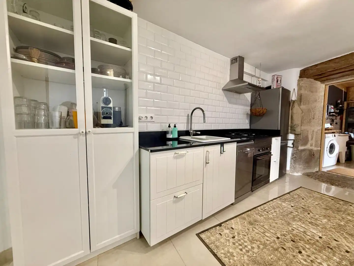 Cocina de Casa o chalet en venta en Sober con Jardín privado, Piscina y Amueblado
