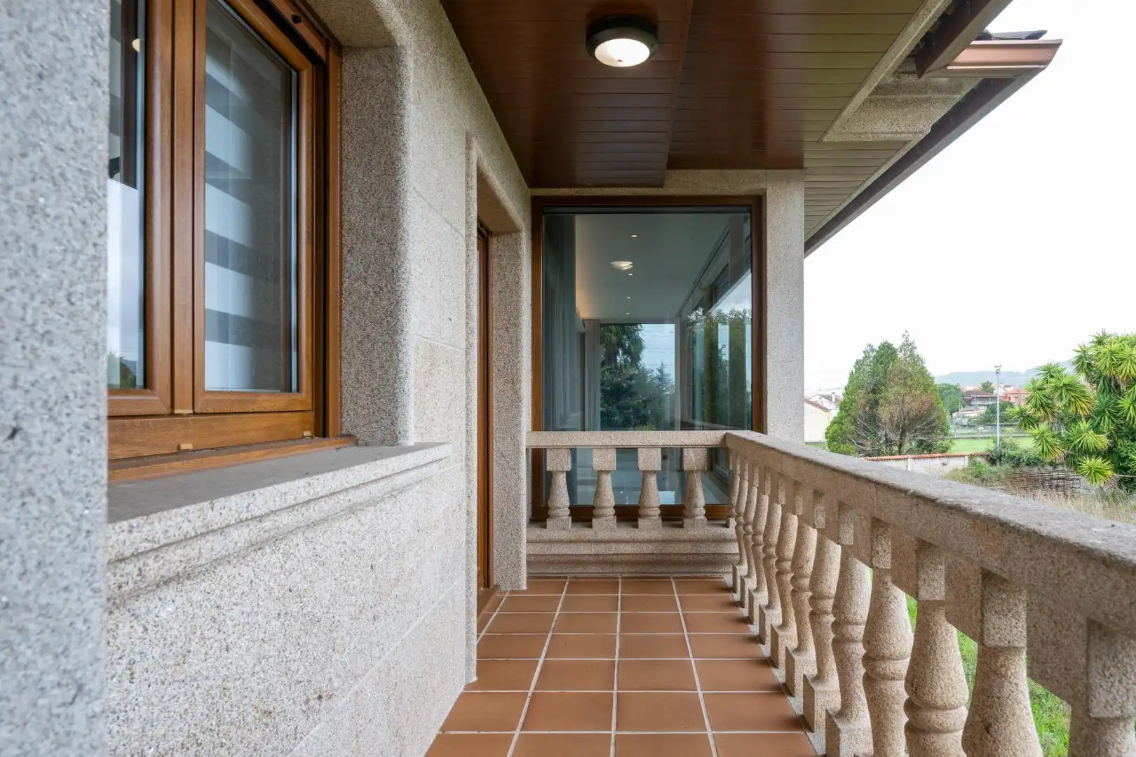 Terraza de Casa o chalet en venta en Vilagarcía de Arousa