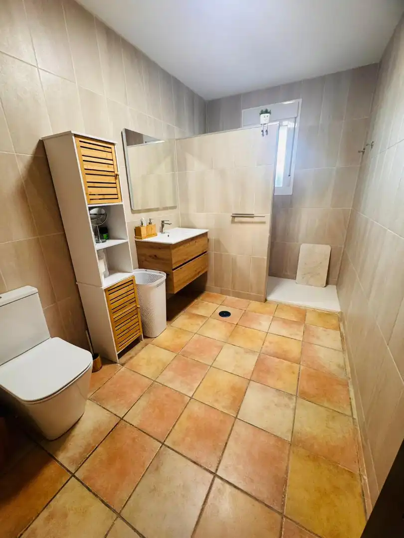 Bathroom of Houses for sale in Chiclana de la Frontera  with Air Conditioner, Private garden and Storage room