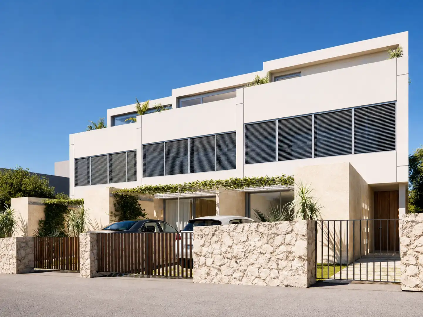 Exterior view of Detached homes for sale in Santa Margalida  with Air Conditioner, Heating and Terrace