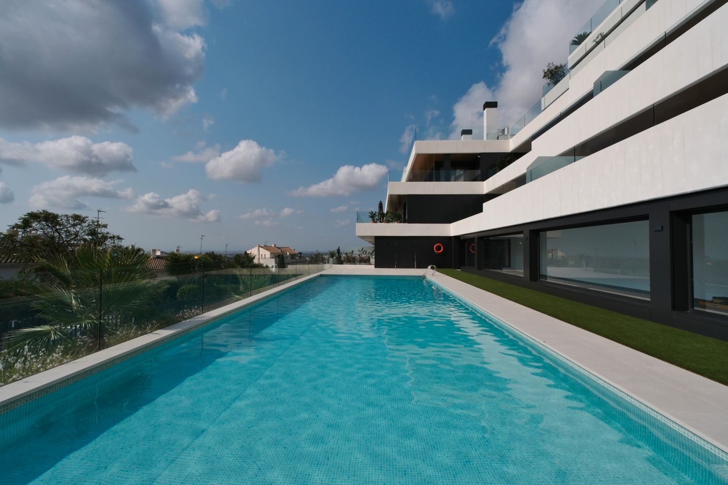Swimming pool of House or chalet to rent in Sagunto / Sagunt  with Air Conditioner, Heating and Private garden