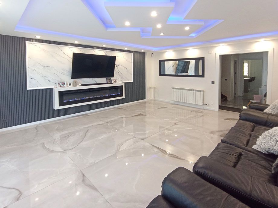 Sala d'estar de Casa o xalet en venda en Iruña Oka / Iruña de Oca amb Calefacció, Terrassa i Moblat