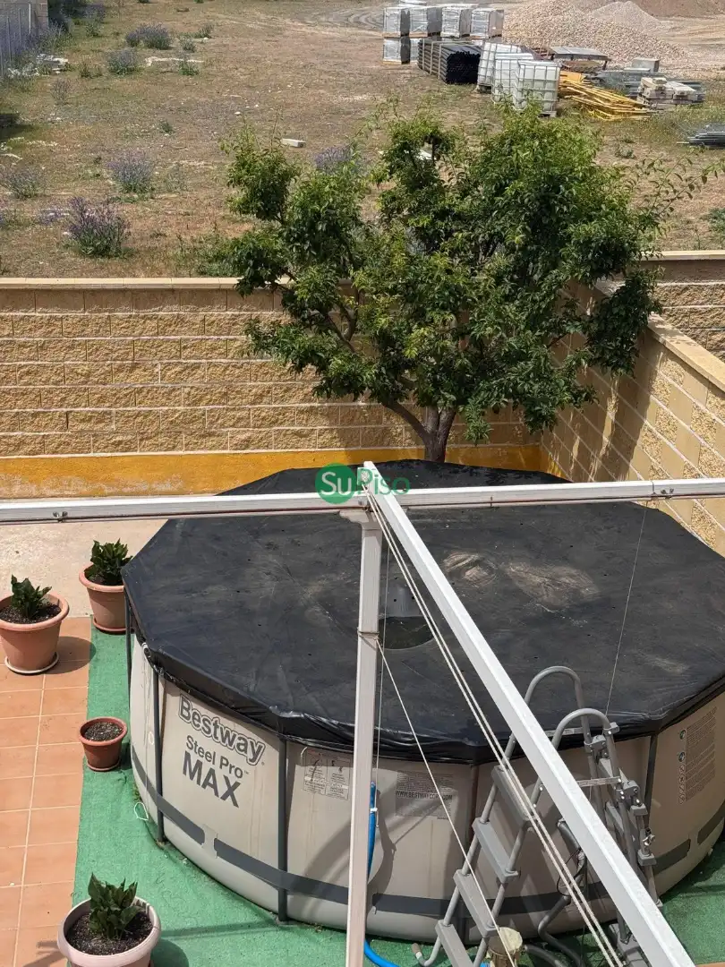 Terrassa de Casa adosada en venda en Illescas amb Calefacció, Jardí privat i Piscina