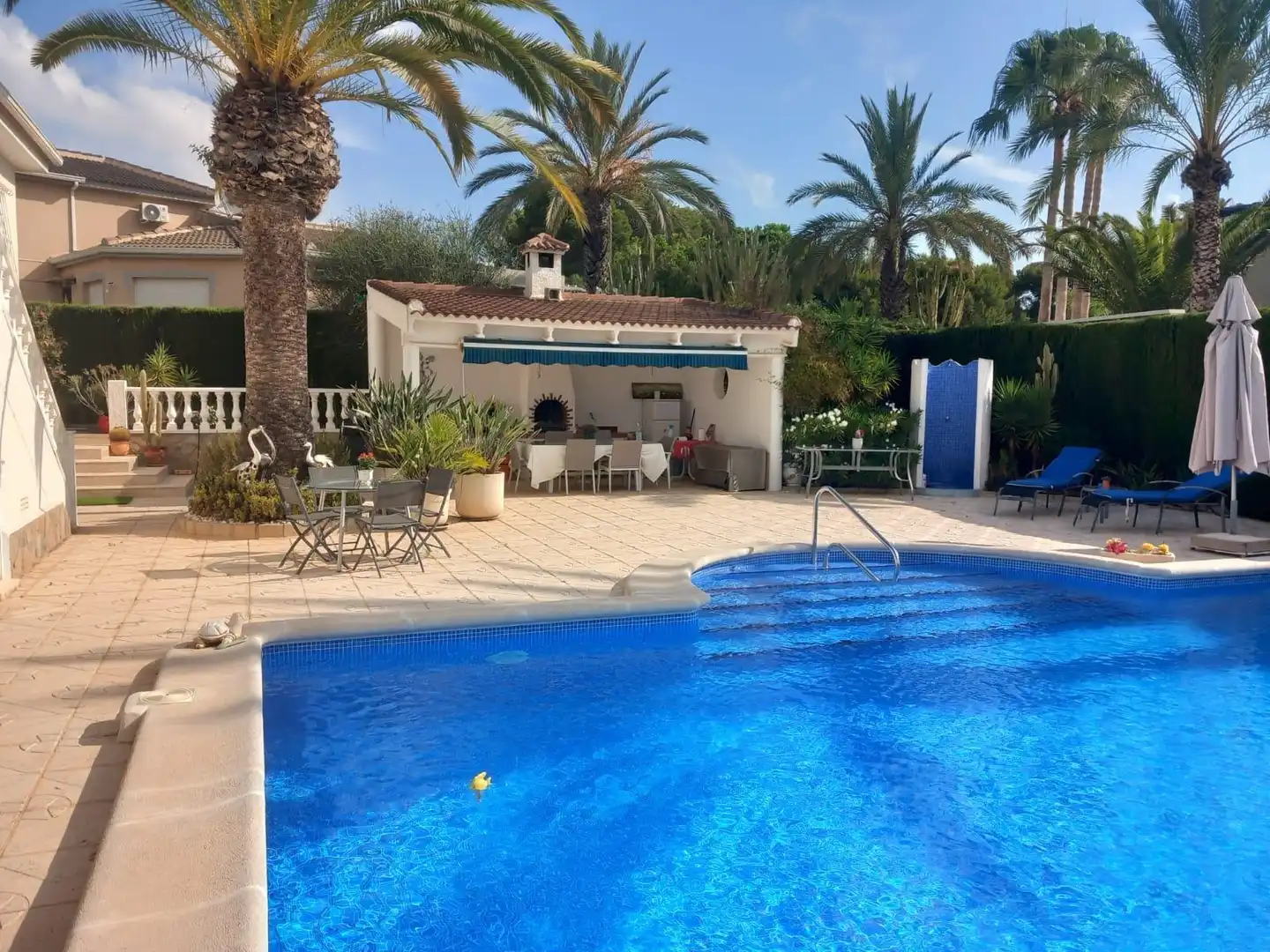 Piscina de Casa o xalet en venda en Rojales amb Aire condicionat, Calefacció i Jardí privat