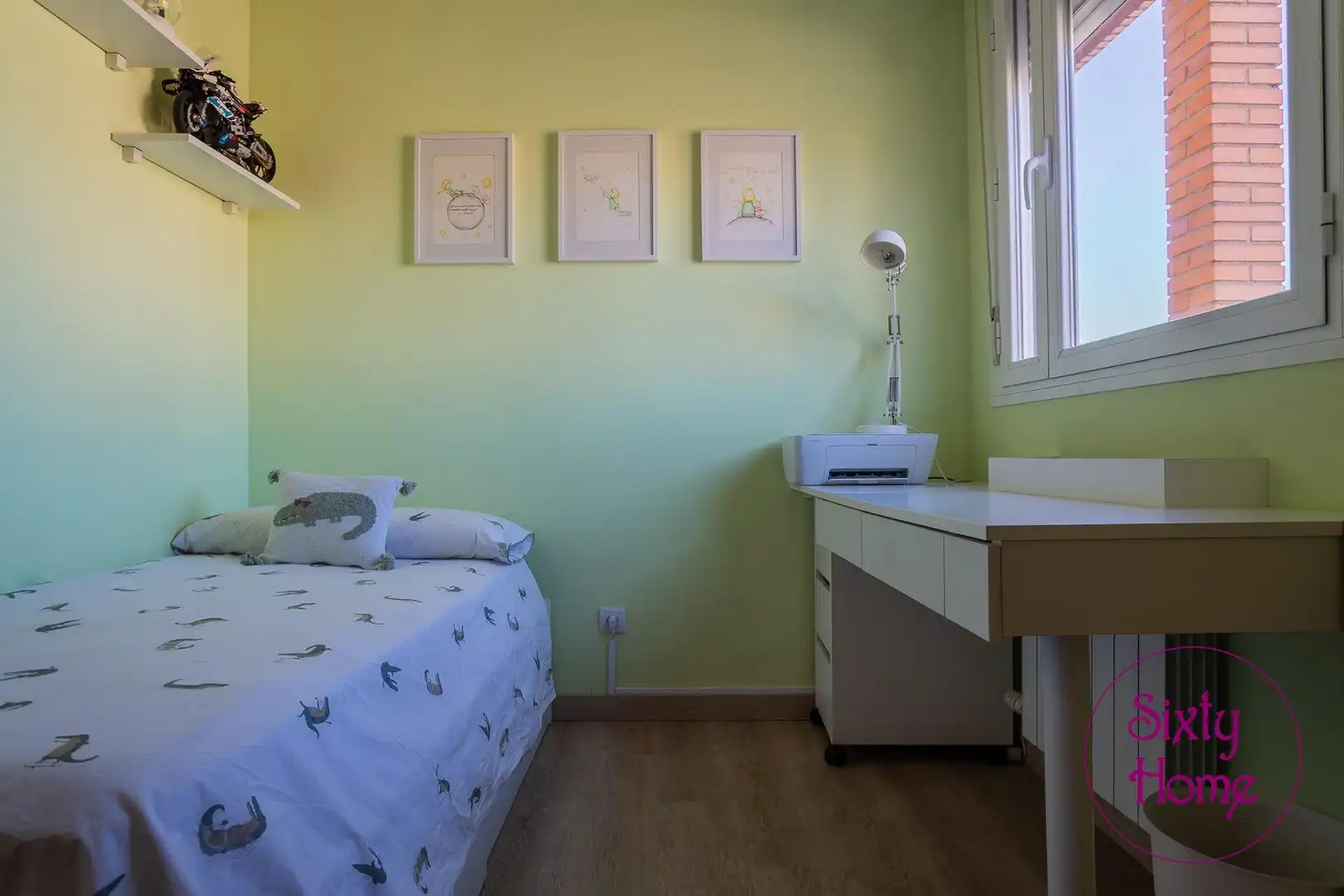 Bedroom of Flat for sale in Zaragoza  with Air Conditioner, Heating and Terrace