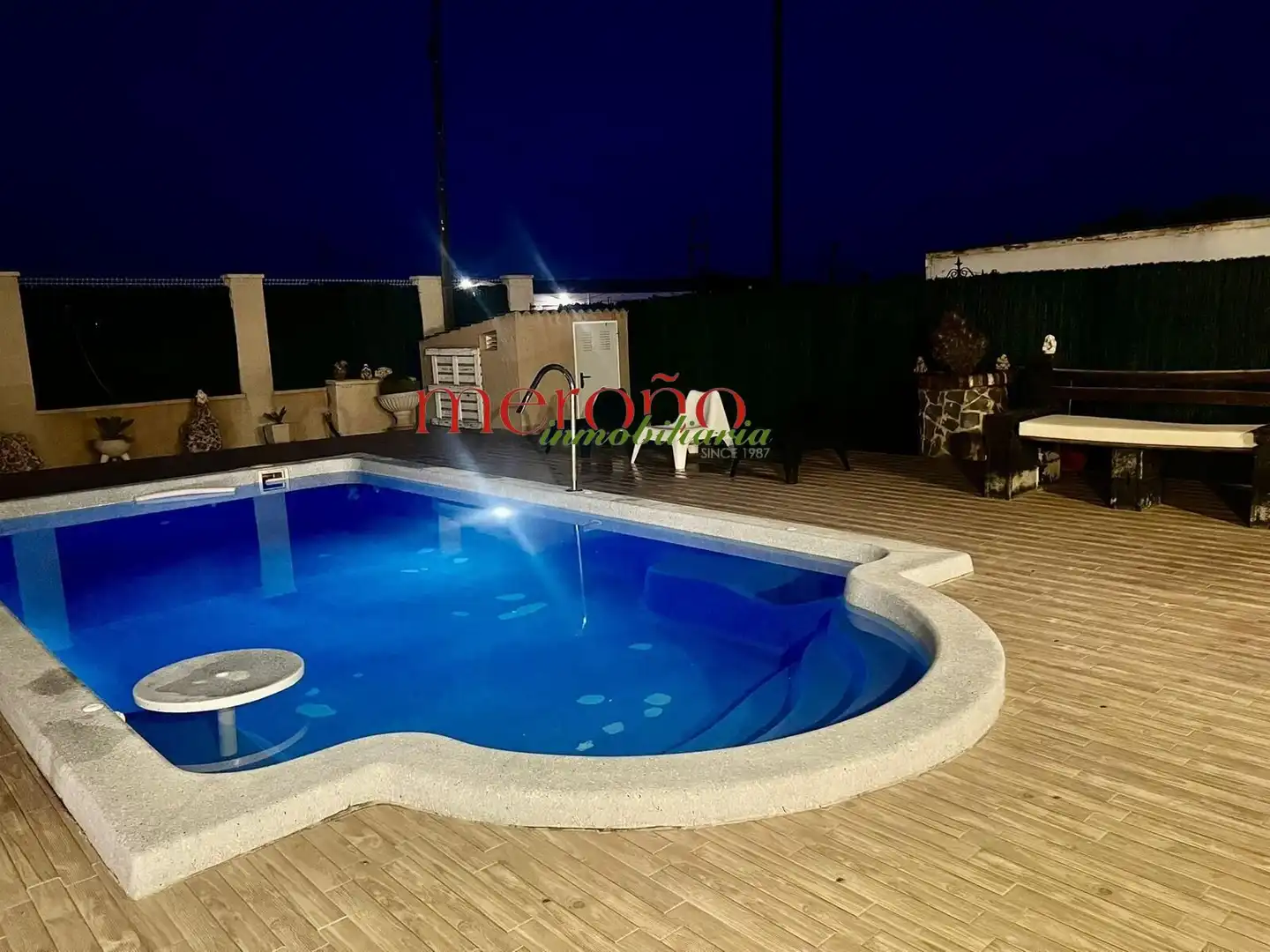 Piscina de Casa o xalet en venda en Elche / Elx amb Jardí privat, Terrassa i Traster