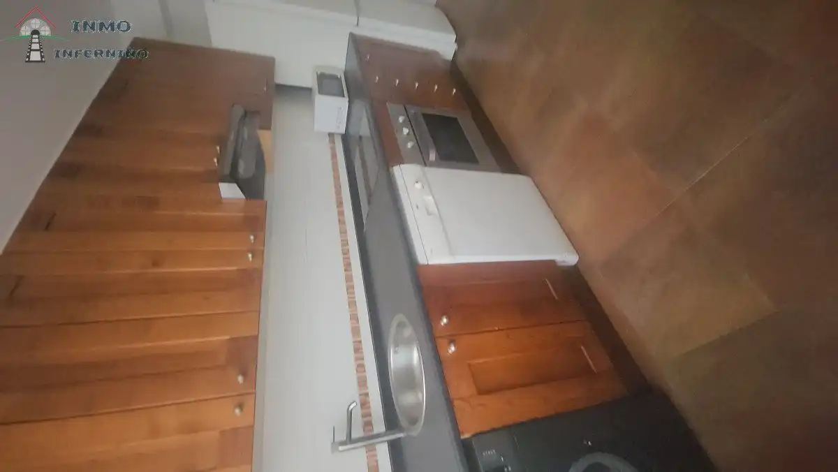 Kitchen of Flat for sale in Ferrol  with Heating, Storage room and Furnished