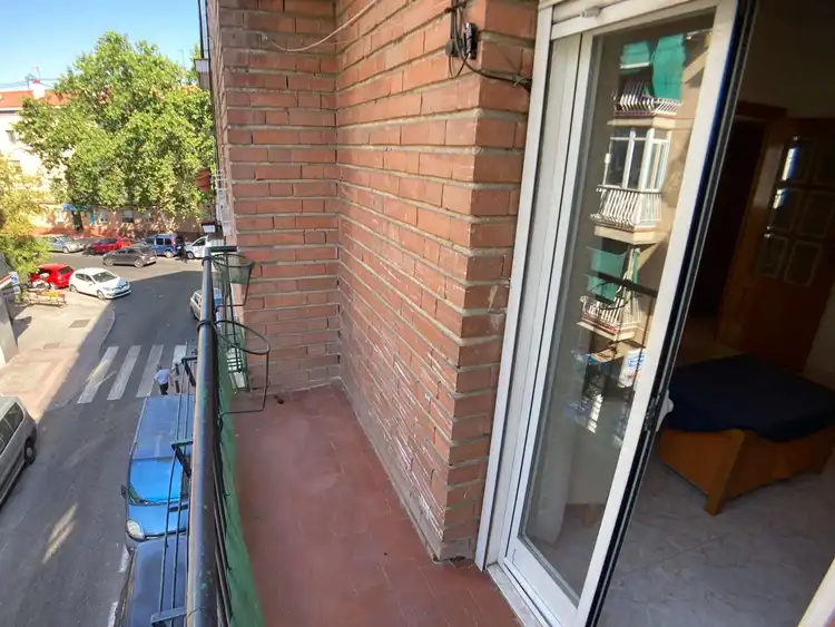 Balcony of Flat for sale in Madrid  with Heating, Terrace and Oven