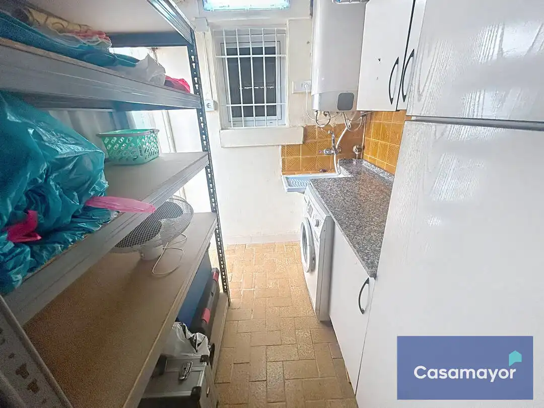 Kitchen of Flat for rent in Alicante / Alacant  with Air Conditioner, Heating and Furnished