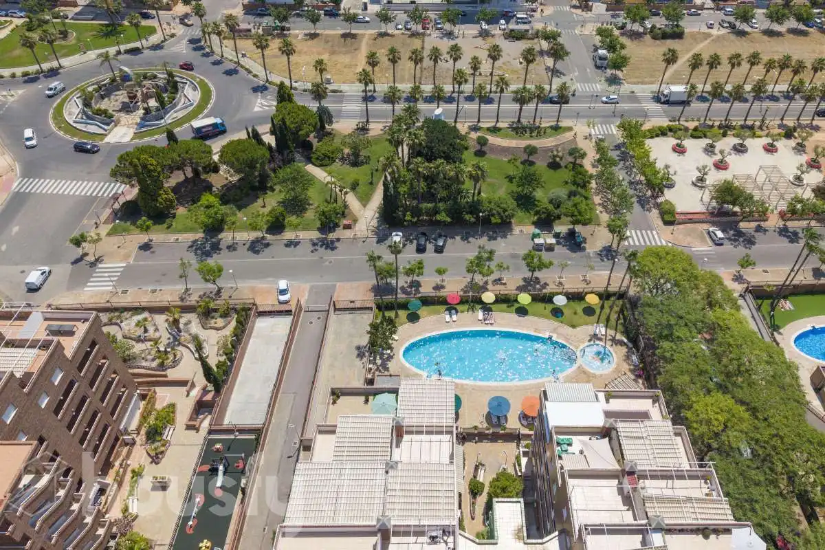 Swimming pool of Flat for rent in Oropesa del Mar / Orpesa  with Air Conditioner, Terrace and Balcony