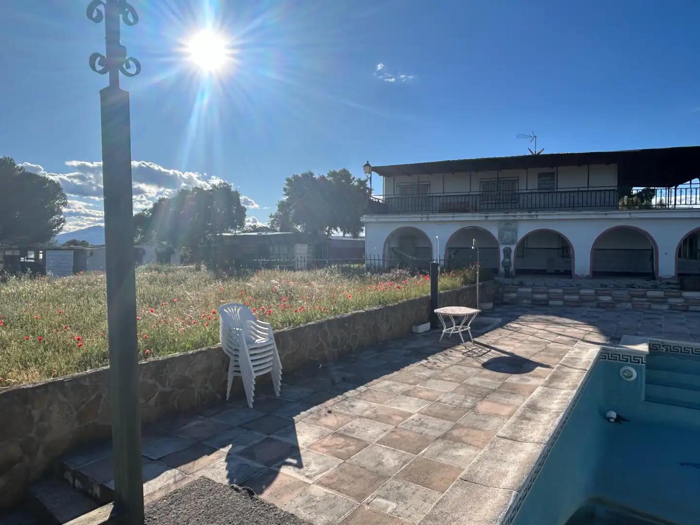 Jardín de Finca rústica en venta en Navas del Rey con Calefacción, Jardín privado y Terraza