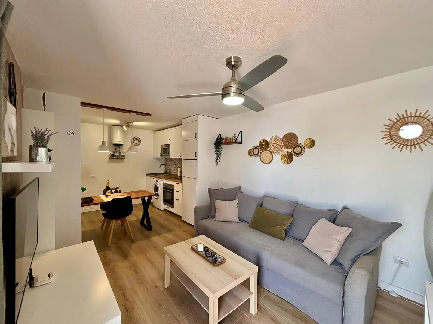 Living room of Apartments for sale in Antigua  with Private garden, Terrace and Furnished