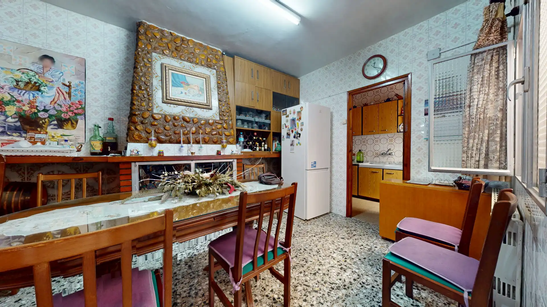 Cocina de Casa o chalet en venta en Campo de Mirra / El Camp de Mirra