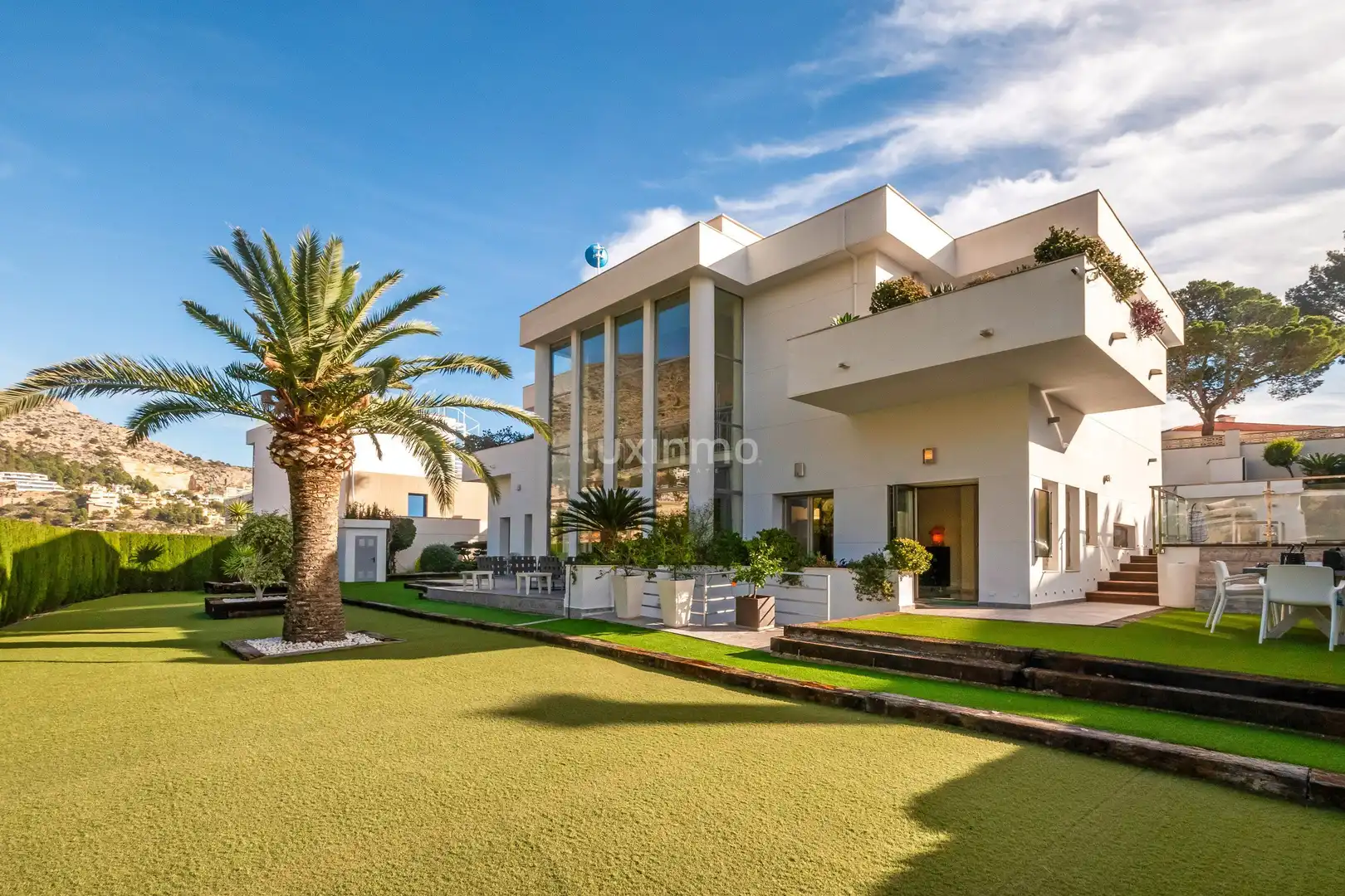 Vista exterior de Casa o xalet en venda en Altea amb Aire condicionat, Calefacció i Terrassa