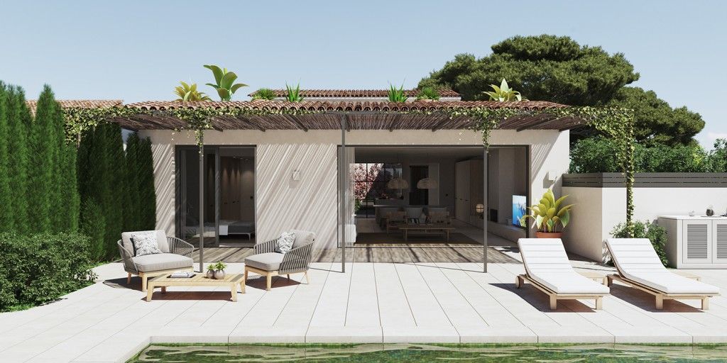 Terrassa de Casa o xalet en venda en  Palma de Mallorca amb Aire condicionat, Calefacció i Jardí privat