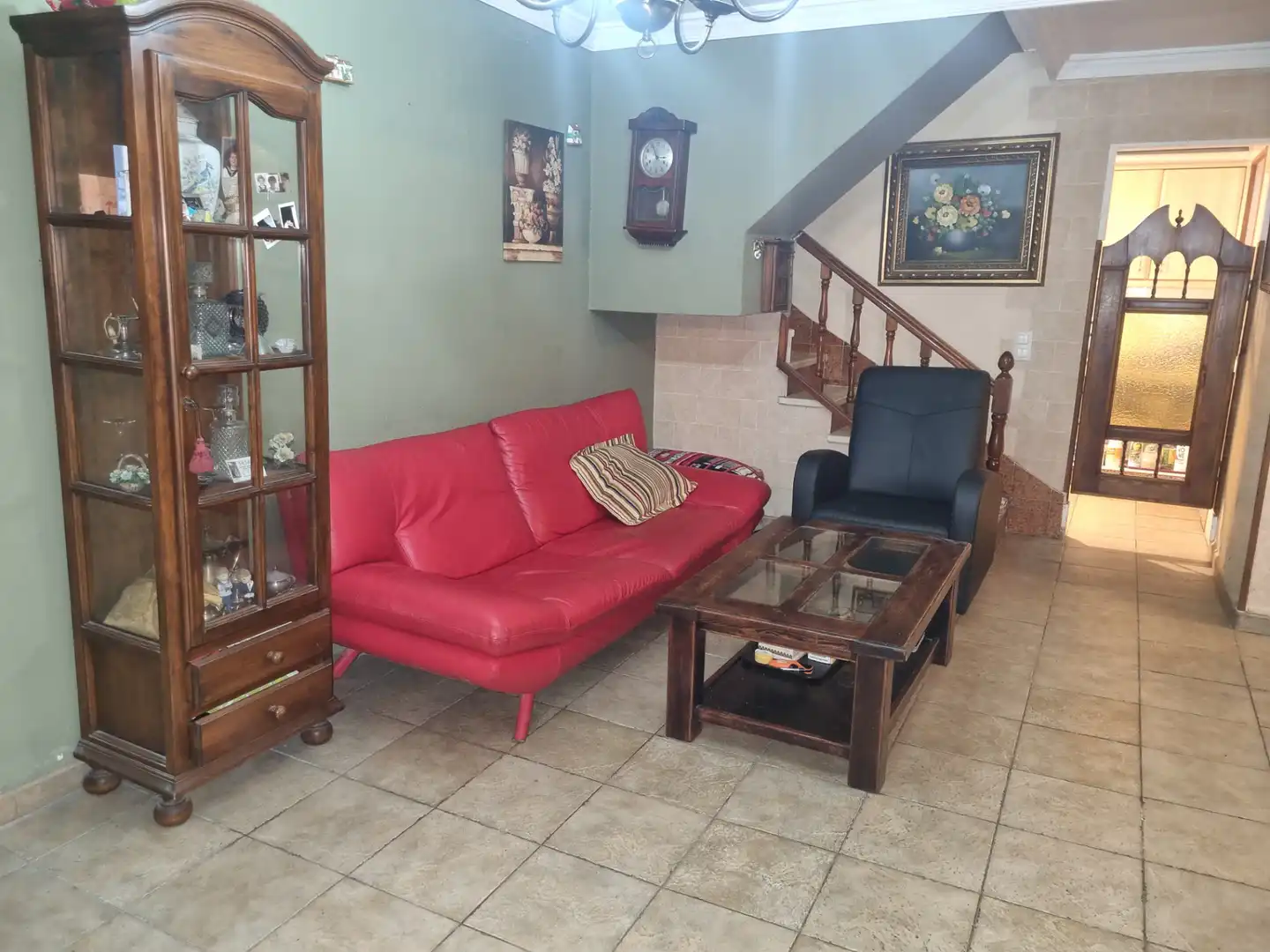 Sala d'estar de Casa adosada en venda en Chiclana de la Frontera amb Aire condicionat, Jardí privat i Terrassa