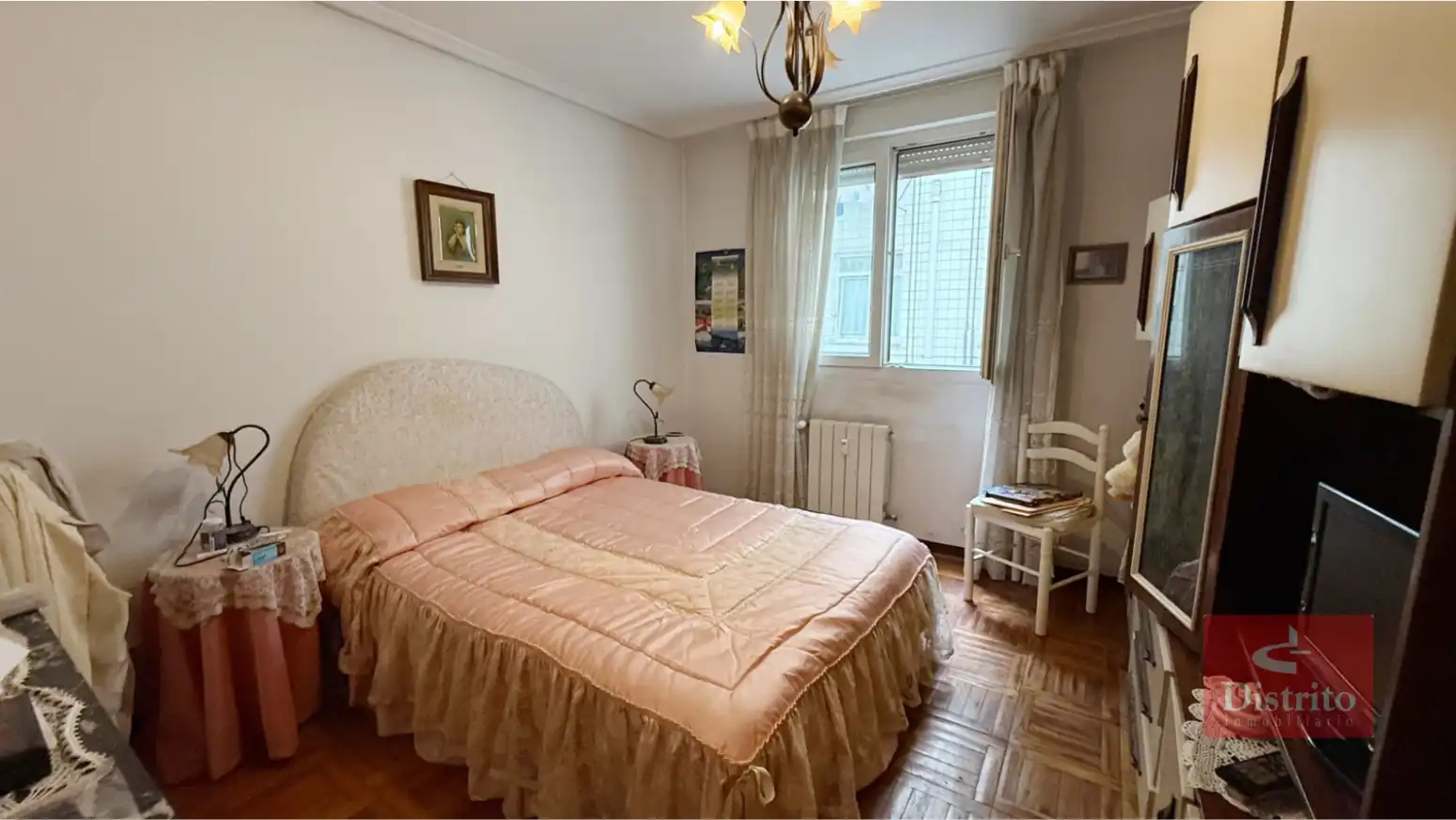 Bedroom of Flat for sale in Santander  with Heating
