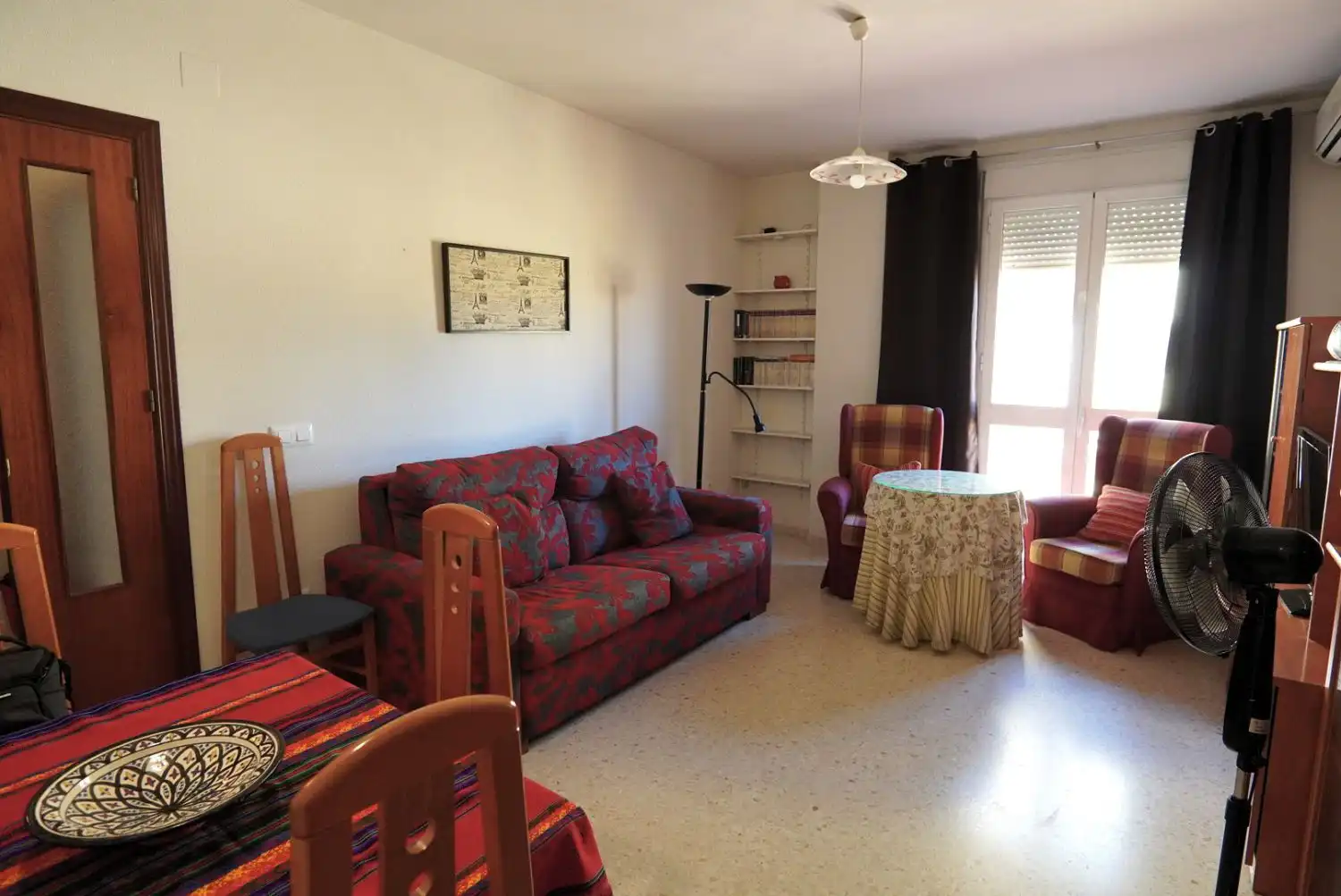Living room of Flat for sale in Sanlúcar de Barrameda  with Air Conditioner, Terrace and Storage room