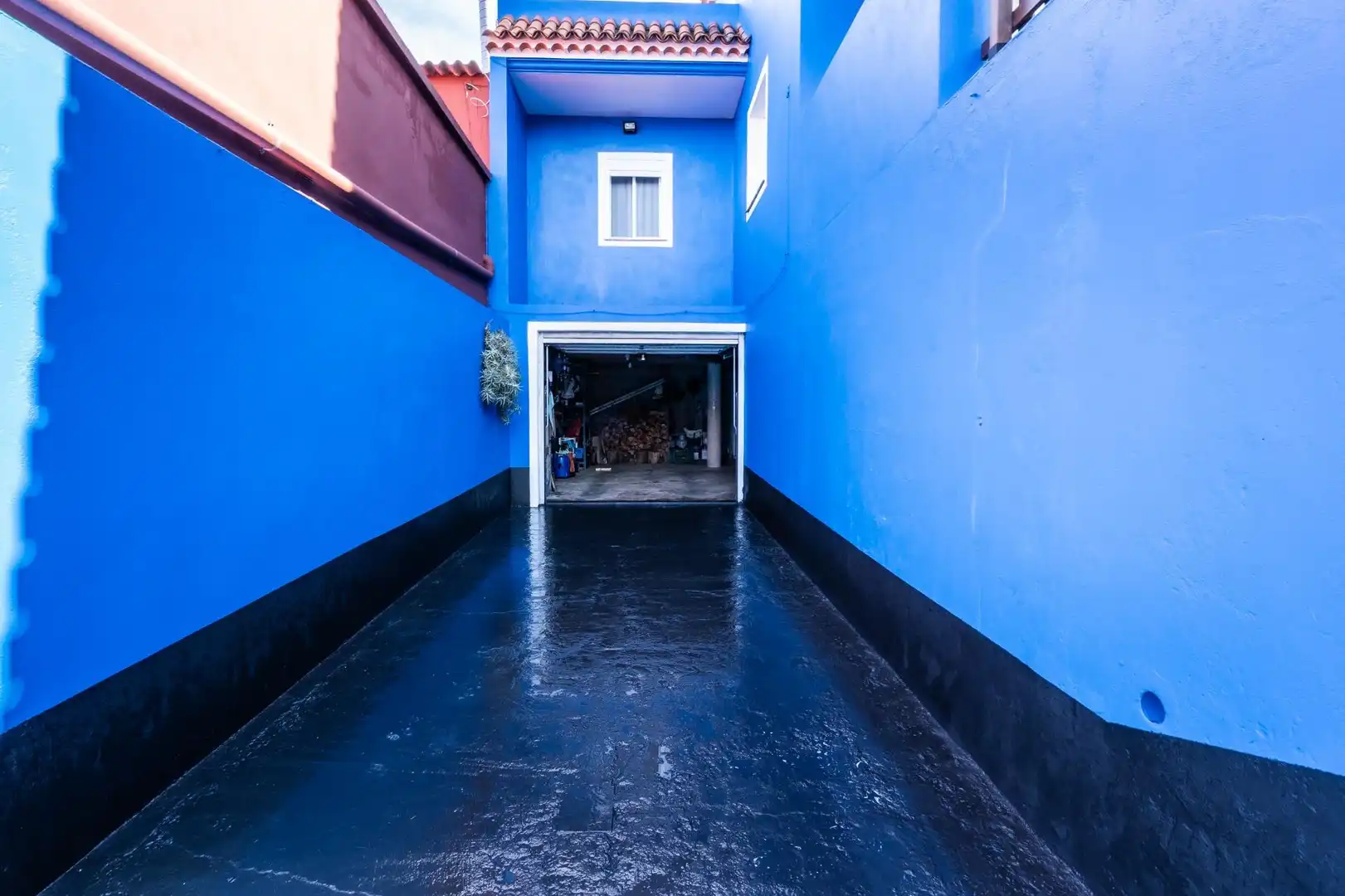 Vista exterior de Casa adosada en venta en El Tanque con Trastero, Amueblado y Balcón
