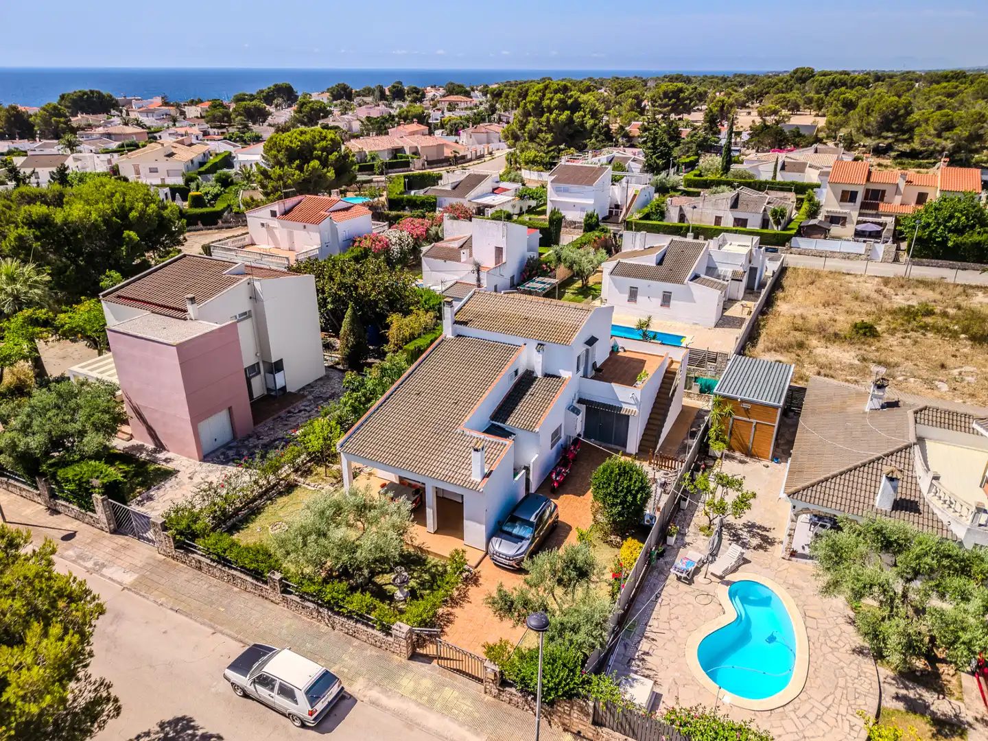 Vista exterior de Casa o chalet en venta en L'Ametlla de Mar  con Aire acondicionado, Calefacción y Jardín privado