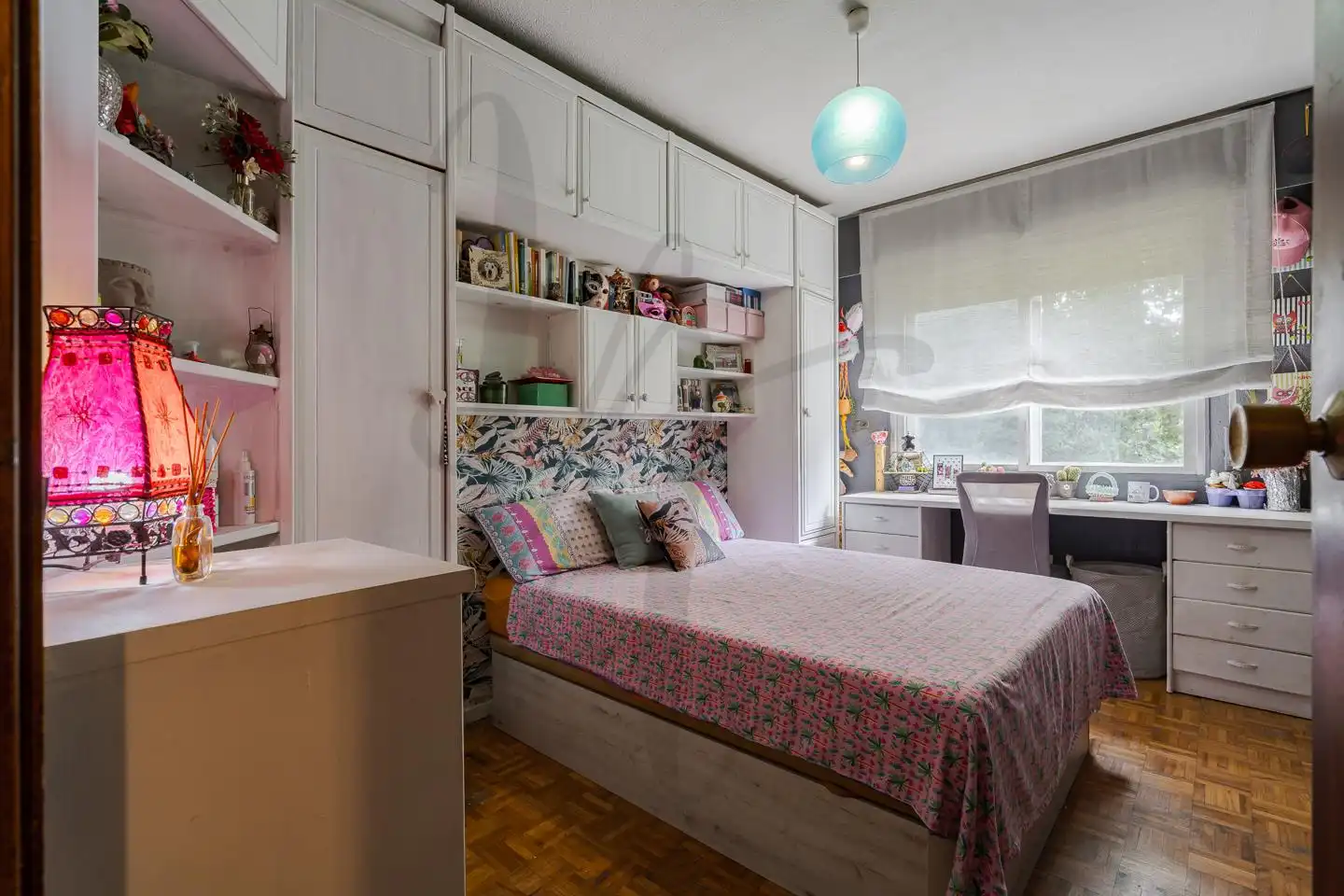 Bedroom of Flat for sale in San Sebastián de los Reyes  with Heating, Parquet flooring and Terrace