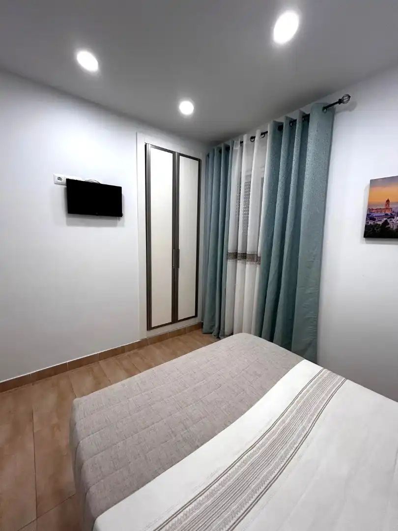 Schlafzimmer von Einfamilien-Reihenhaus zur Miete in Alhaurín El Grande mit Klimaanlage, Terrasse und Abstellraum