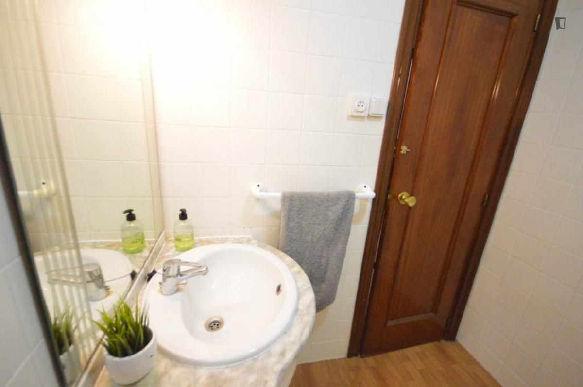 Bathroom of Apartment to rent in  Valencia Capital  with Furnished, Oven and Microwave