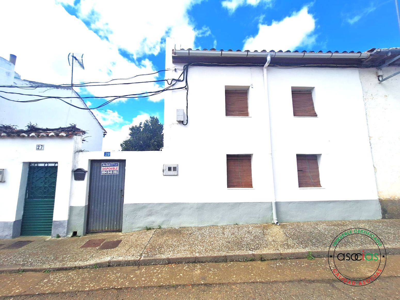 Exterior view of Single-family semi-detached for sale in Cea  with Heating, Private garden and Furnished