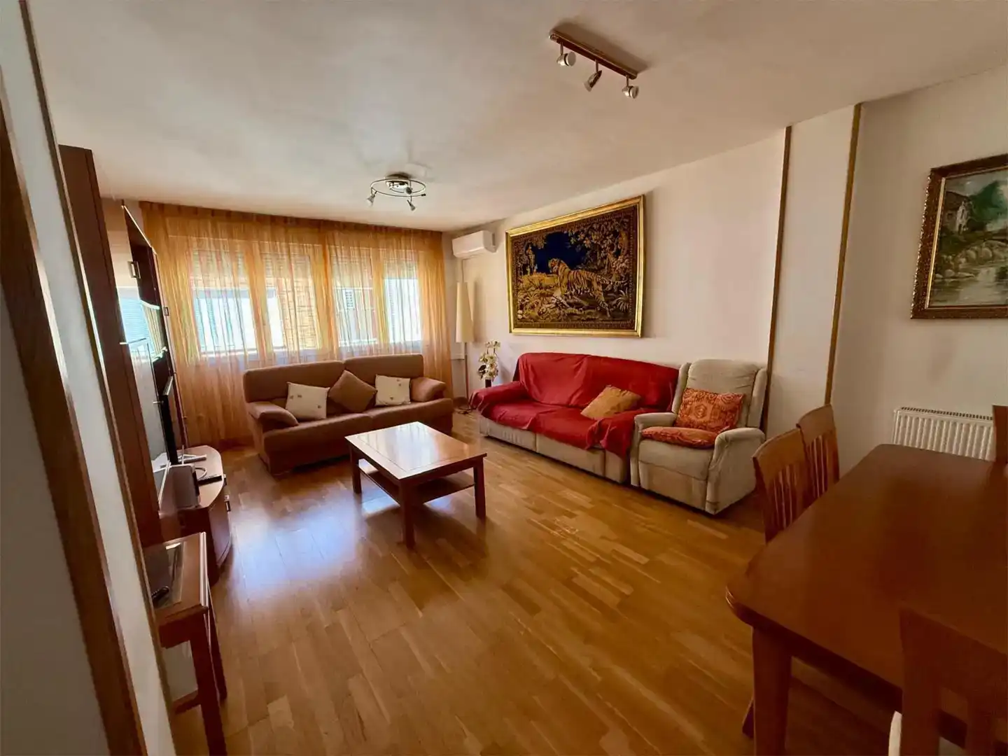 Sala d'estar de Pis en venda en Marcilla amb Aire condicionat, Traster i Moblat