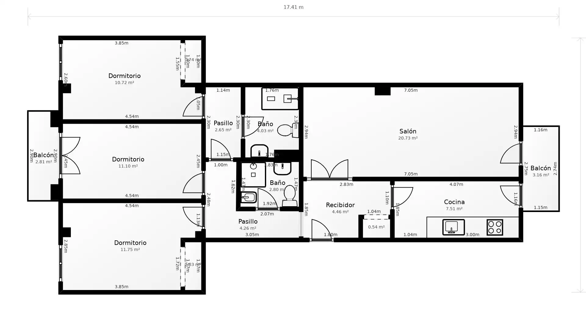 Piso en venta en Donostia - San Sebastián  con Calefacción y Terraza