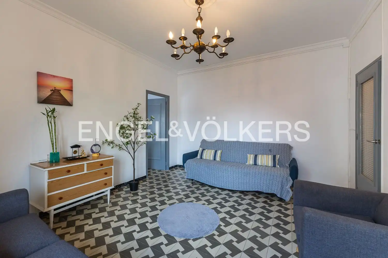 Sala de estar de Piso en venta en Dénia con Aire acondicionado, Calefacción y Balcón