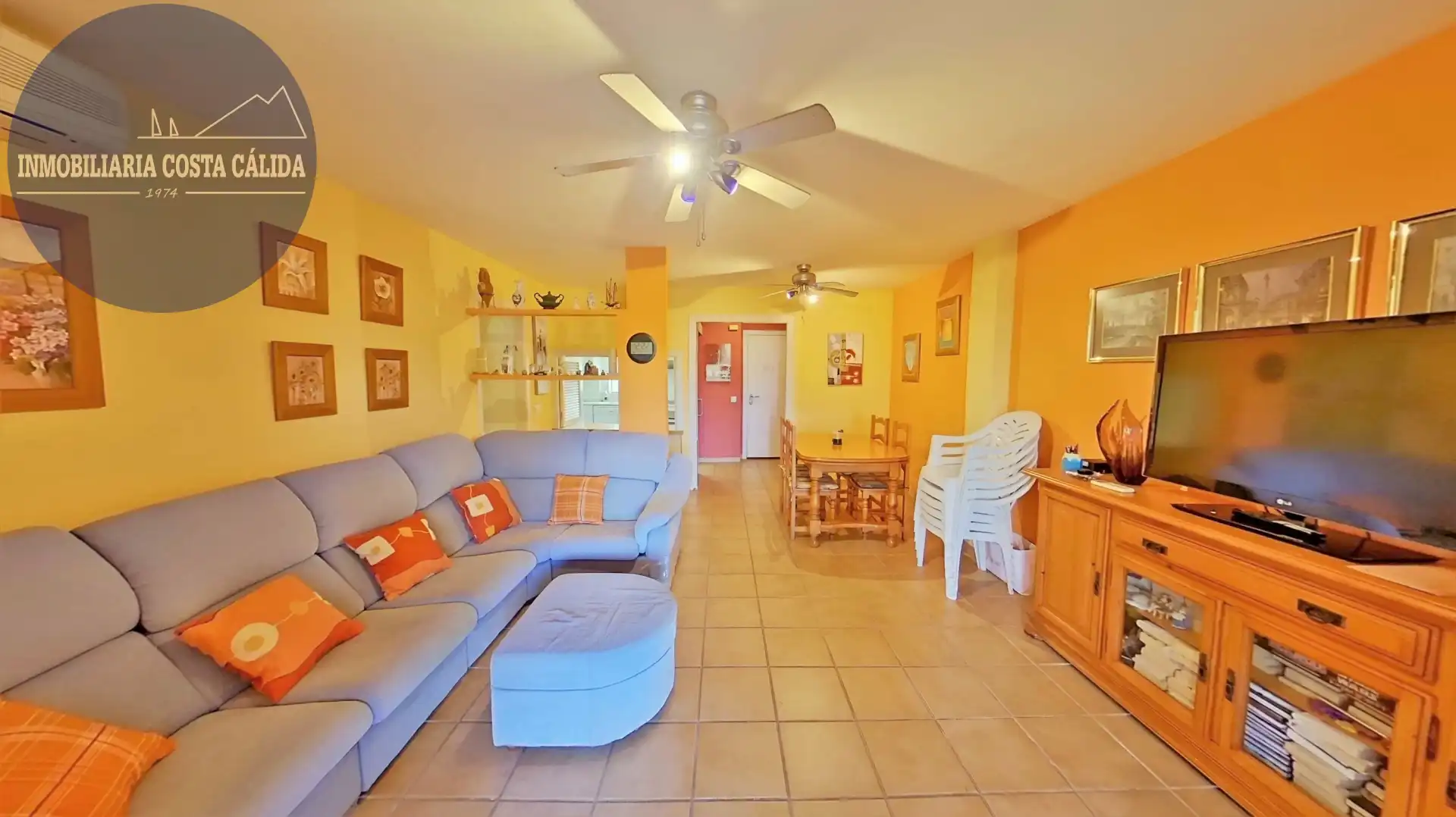 Living room of Flat for sale in Águilas  with Air Conditioner, Heating and Terrace
