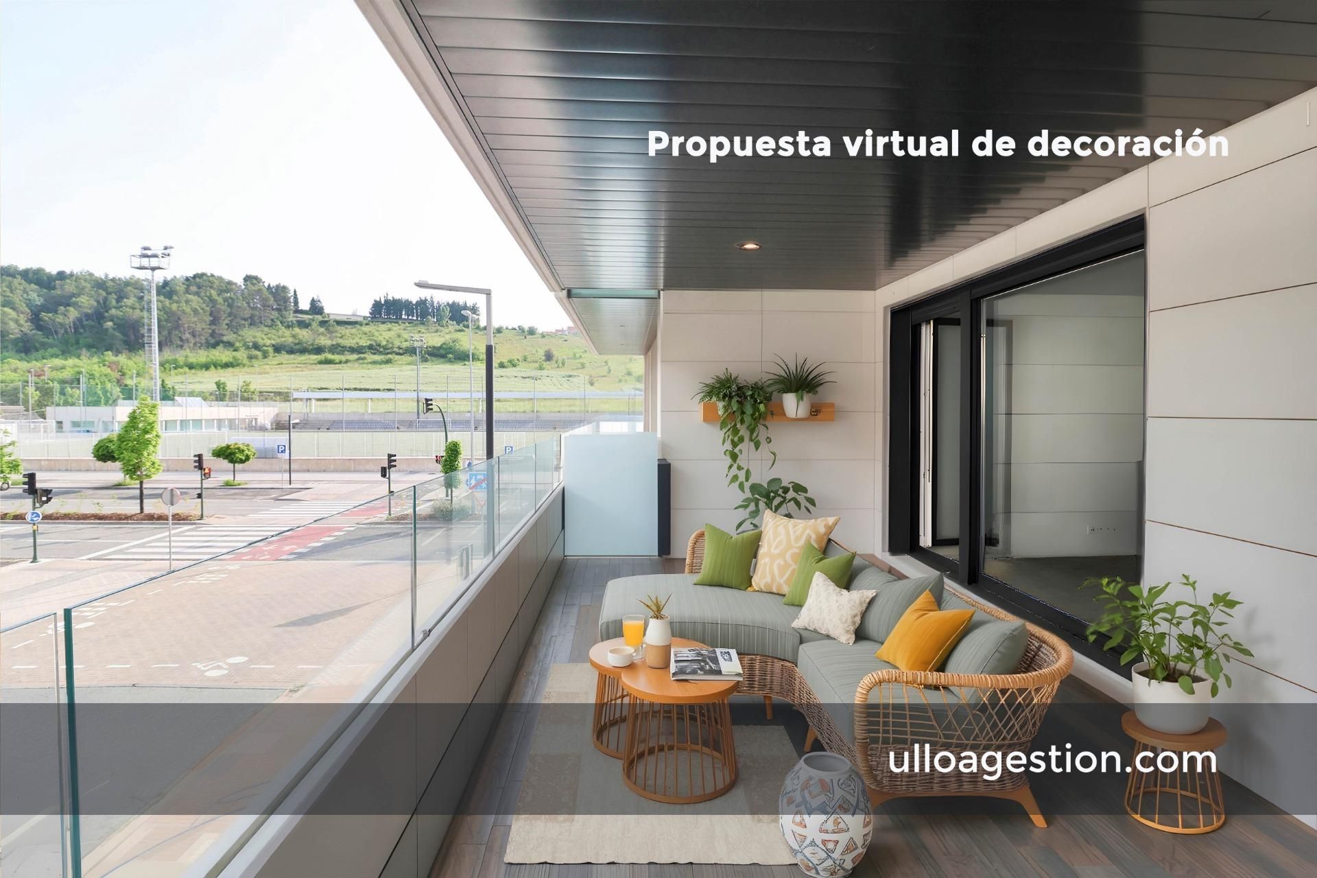 Terraza de Piso en venta en  Pamplona / Iruña con Calefacción, Terraza y Trastero