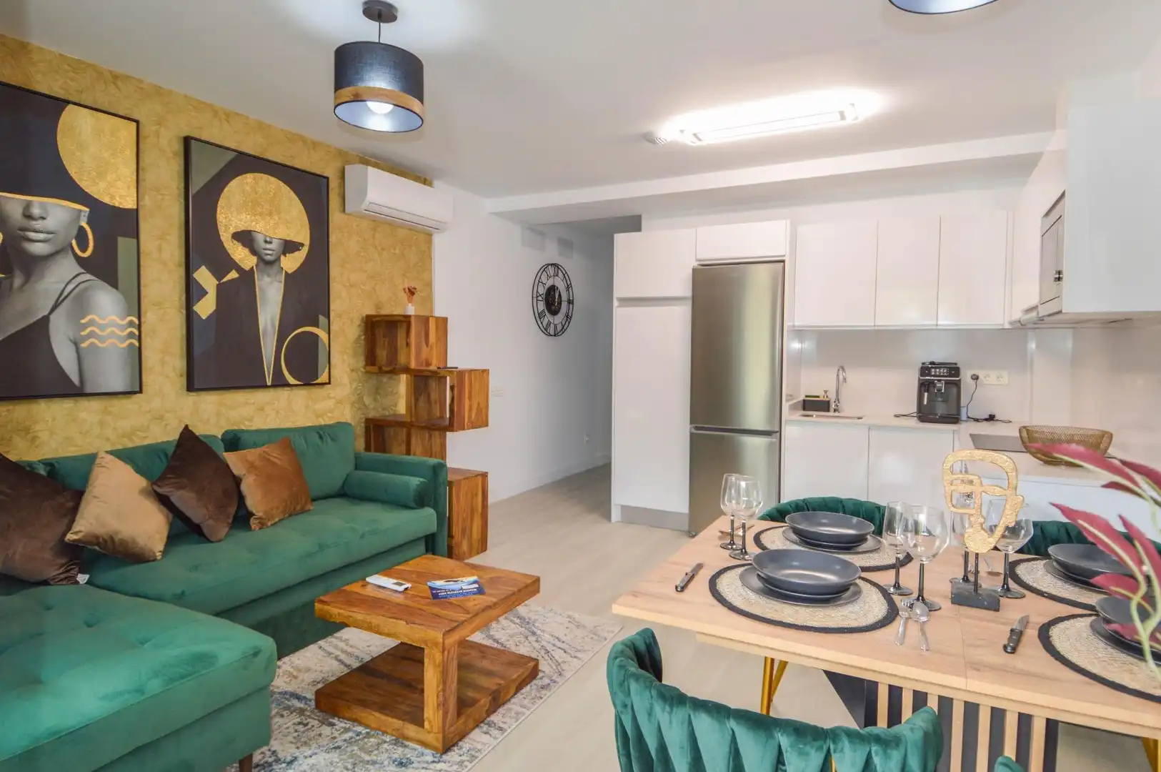 Wohnzimmer von Wohnungen zur Miete in Mogán mit Klimaanlage, Terrasse und Möbliert