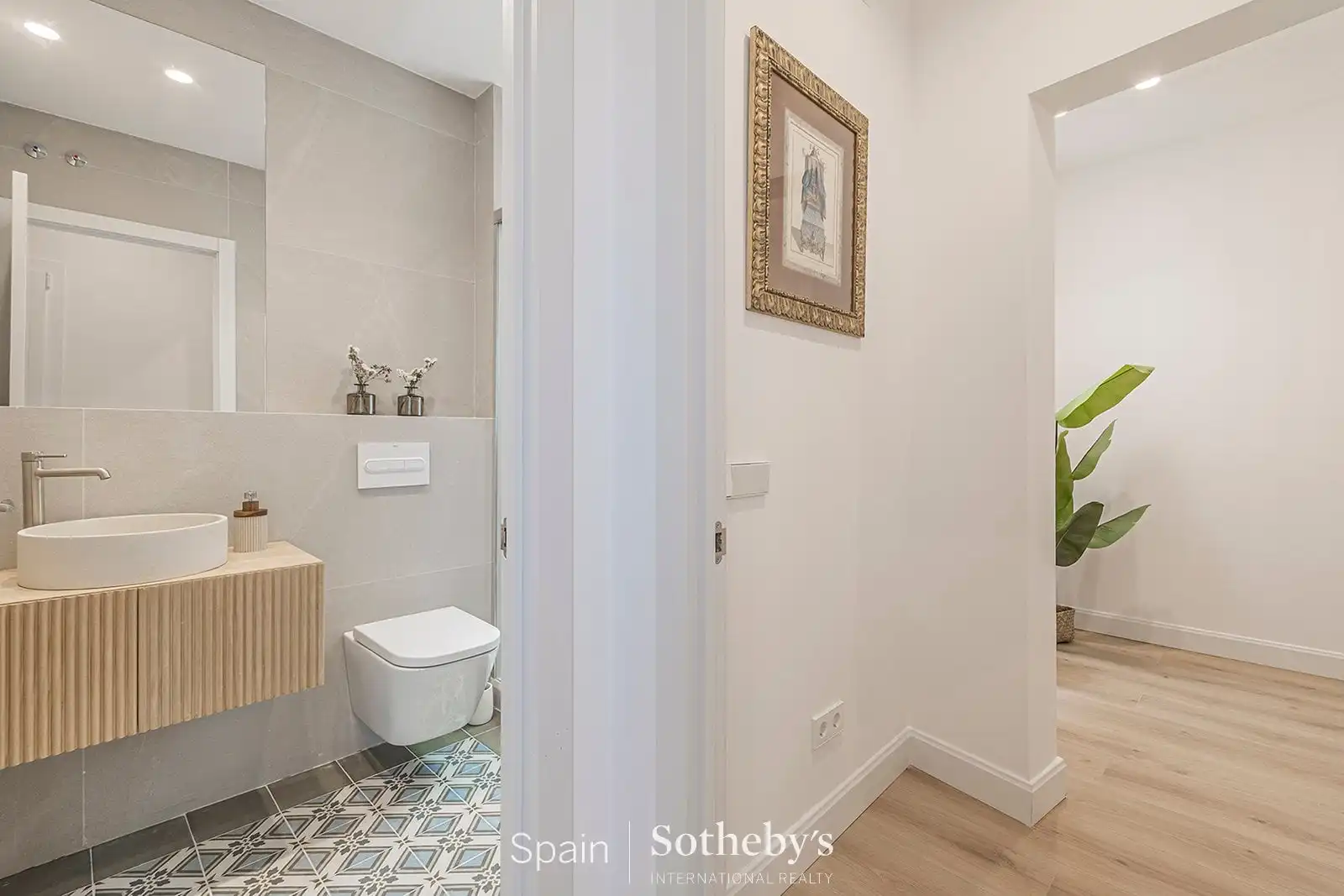 Baño de Apartamento en venta en Barcelona con Aire acondicionado y Calefacción