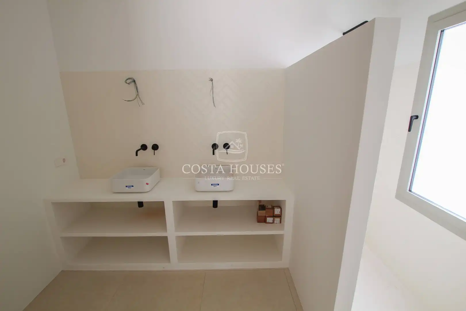 Bany de Casa o xalet en venda en Moraira amb Aire condicionat, Jardí privat i Terrassa