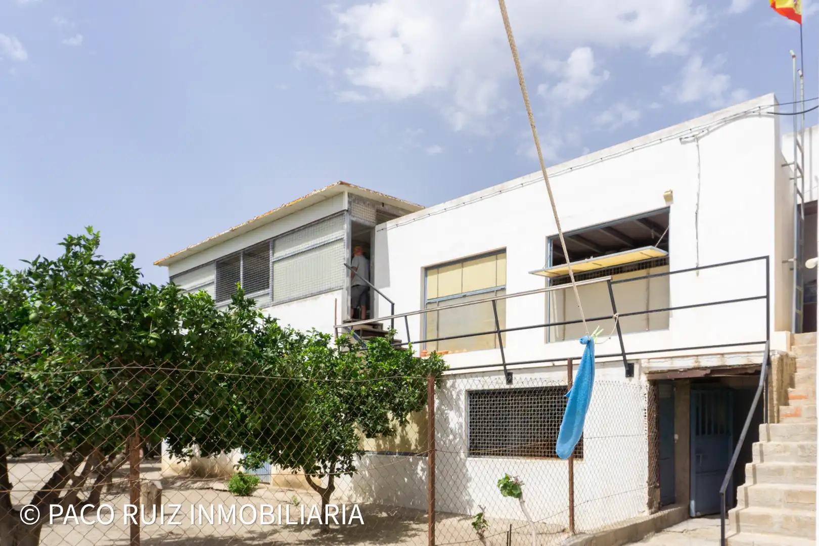 Vista exterior de Finca rústica en venda en Almería amb Jardí privat i Traster